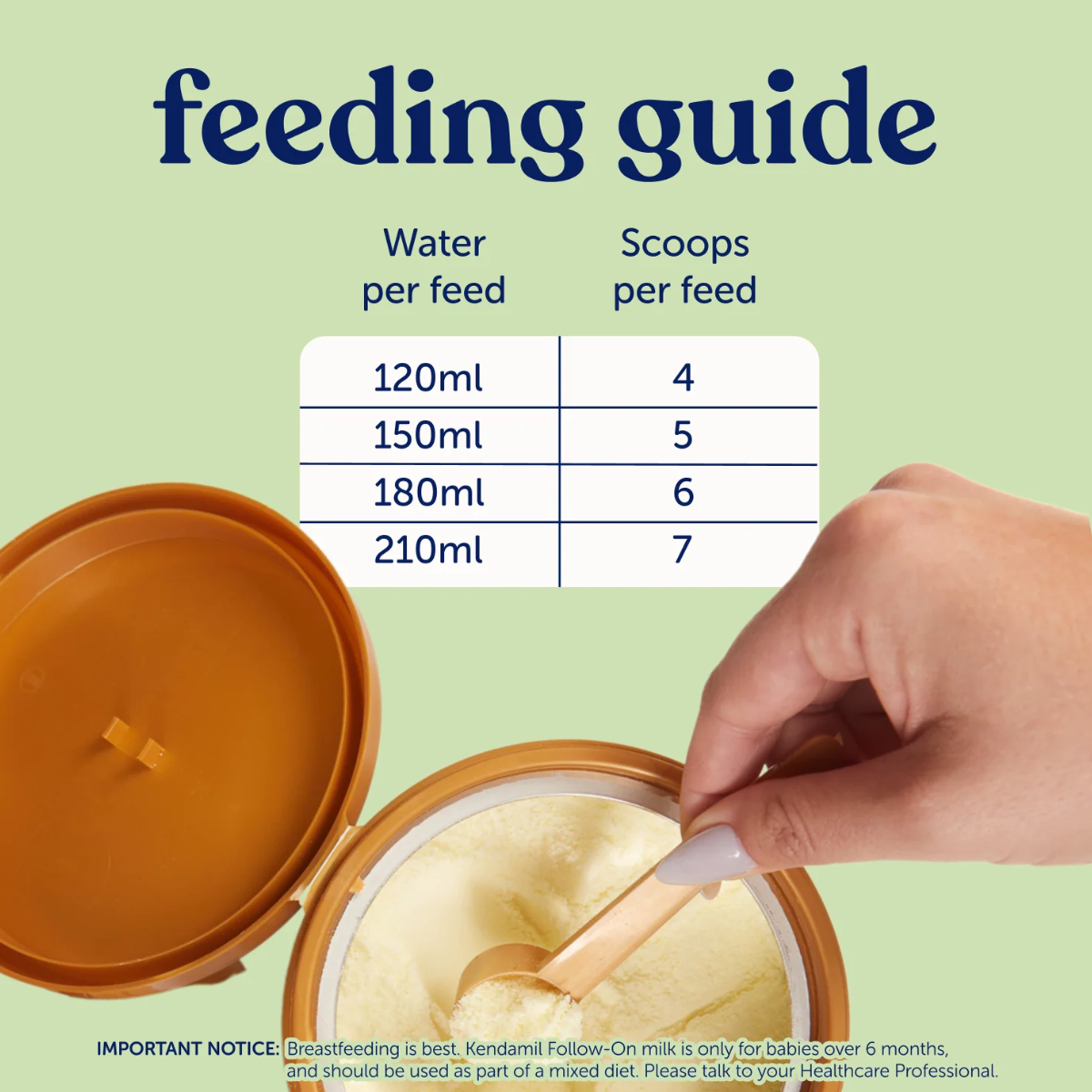 Organic Follow-On Milk - Stage 2 (800g x 6 cans)