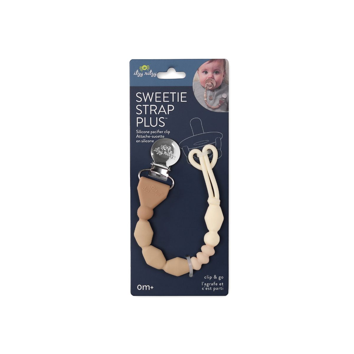 Sweetie Strap™ - Beaded Pacifier Clip