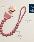 Sweetie Strap™ - Beaded Pacifier Clip