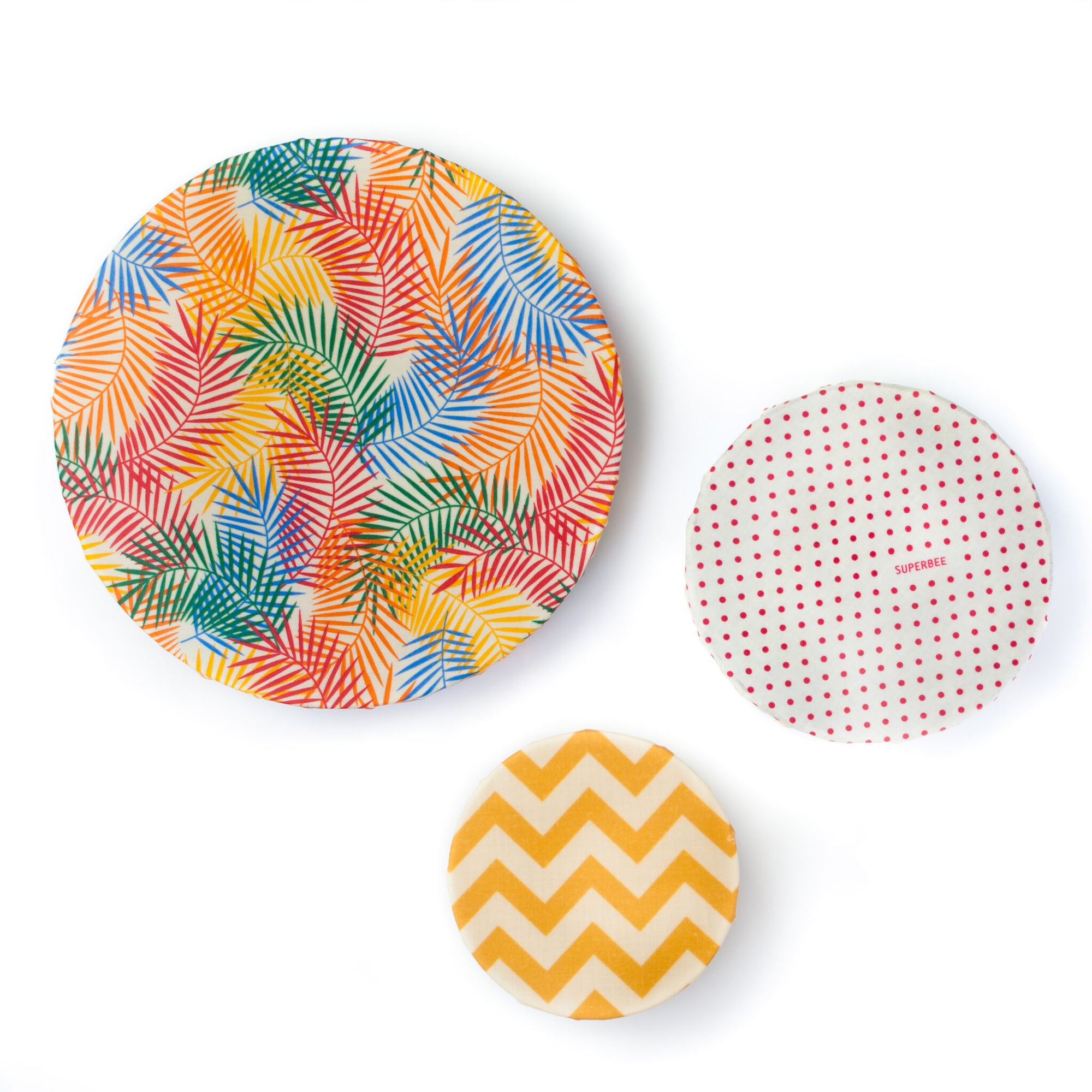 Beeswax Wraps “Beeginner” Set of 3 Sizes